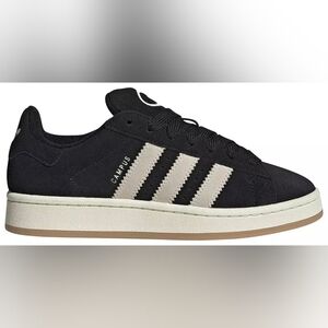 NWT Adidas Women's Black White Suede Campus 00s Y2K Style Sneaker Shoes SZ 10.5